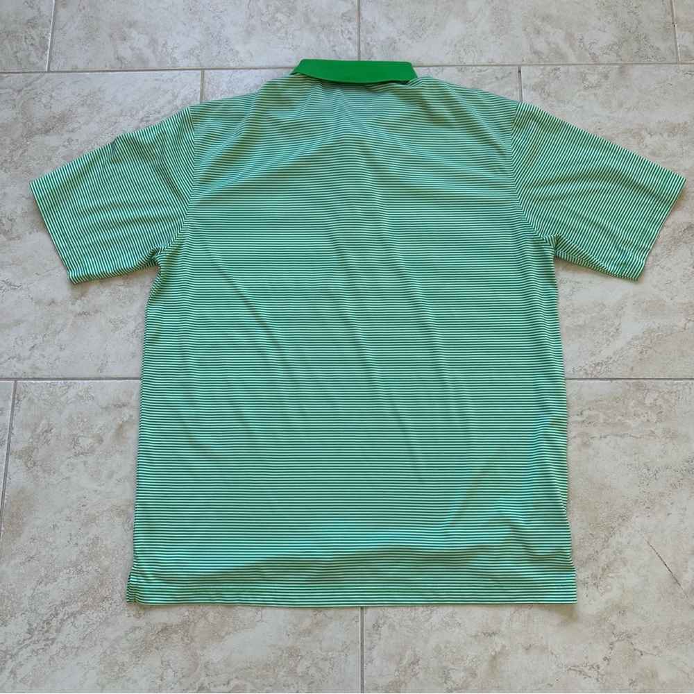 MASTERS TECH Striped Polo Short Sleeve Golf Shirt XL - Picture 6 of 6